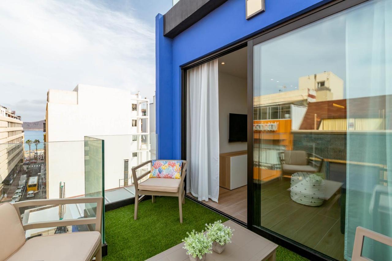 ラスパルマス・デ・グランカナリアLuxury Penthouse With Jacuzzi La Stradaアパートメント エクステリア 写真
